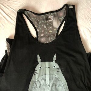 My Neighbor Totoro racerback tank top